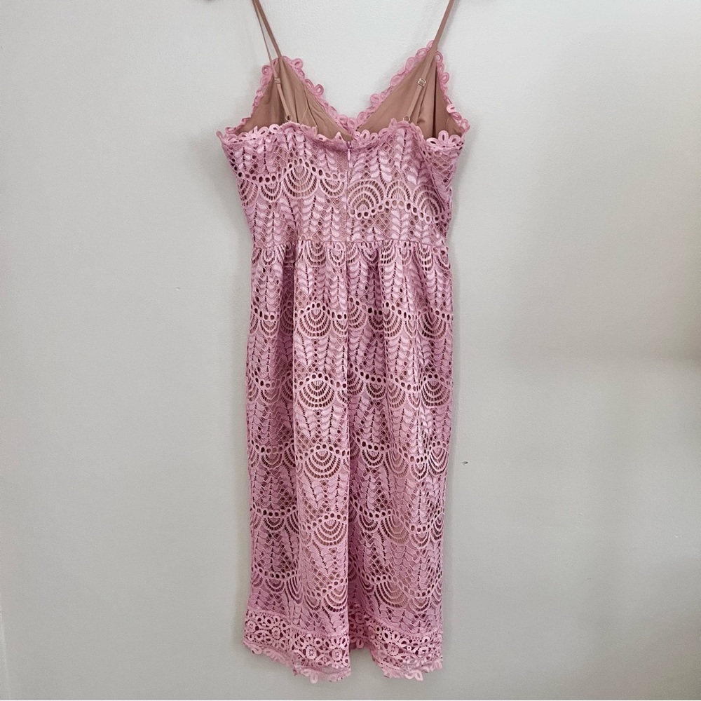 Current Air Affair Pink Lace Dress - Picture 11 of 16